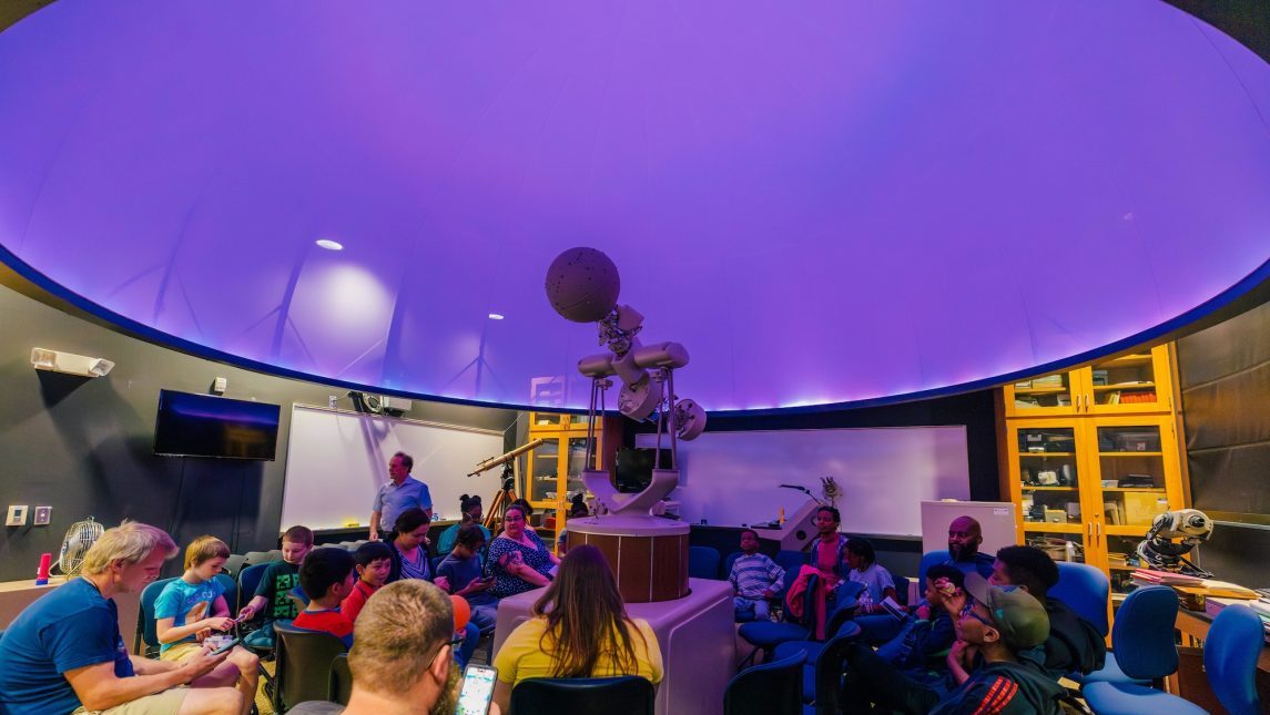 the UNCG planetarium